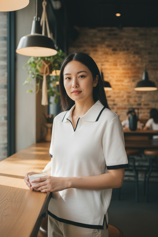 KNITWEAR CAMISERO VERANO