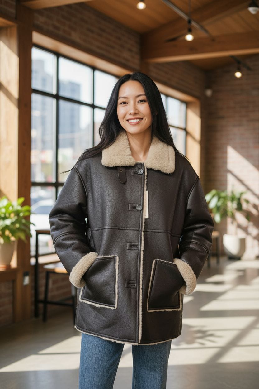 ABRIGO EFECTO PIEL PREMIUM