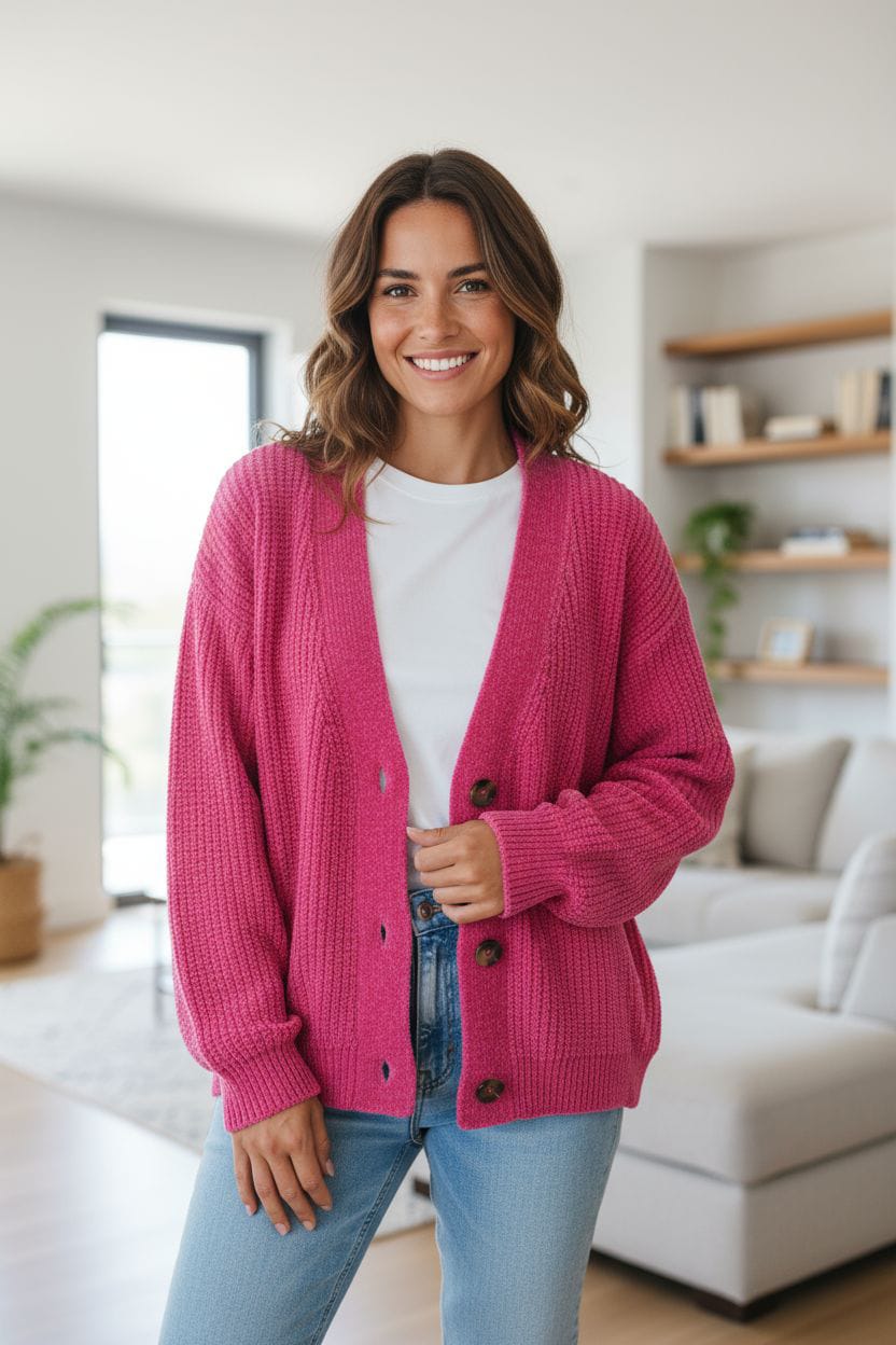 KNITWEAR CARDIGAN