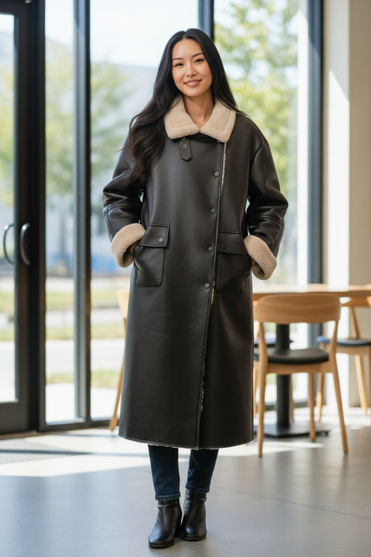 ABRIGO EFECTO PIEL PREMIUM