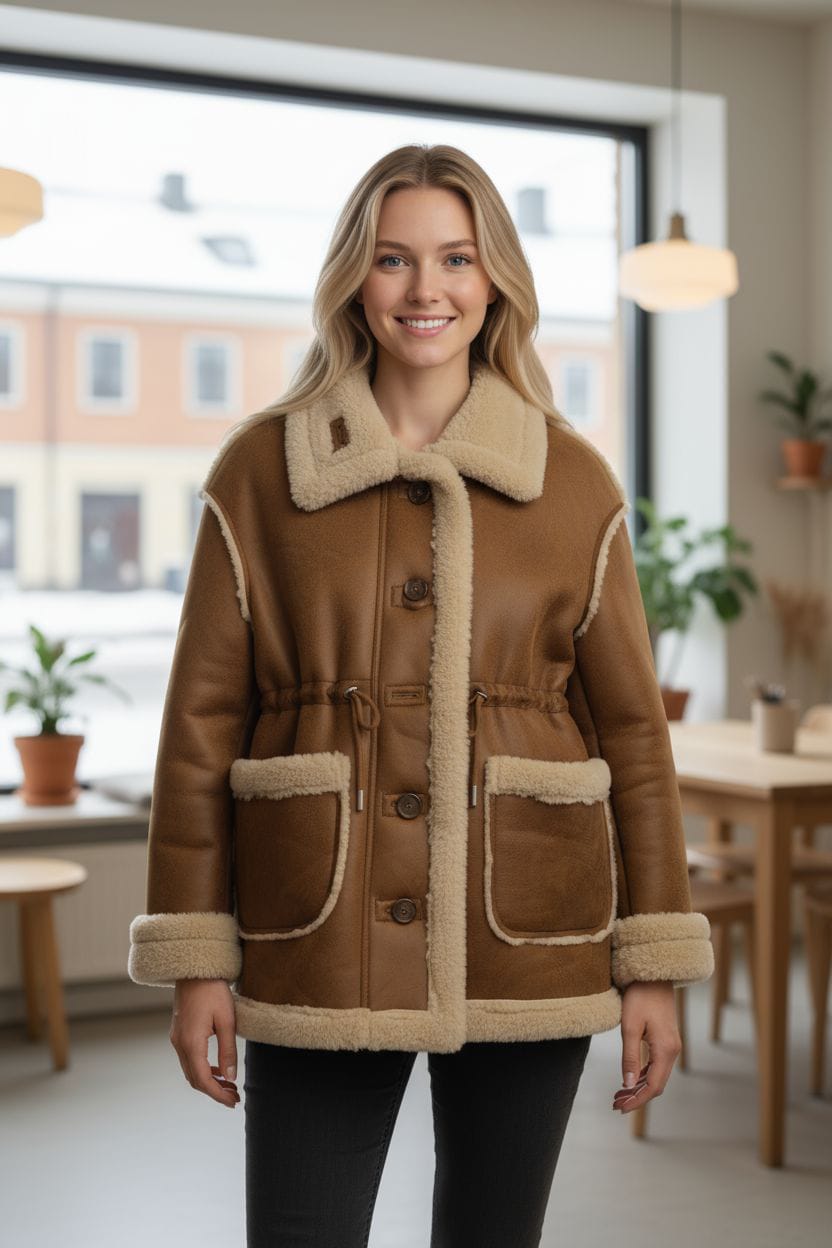 ABRIGO EFECTO PIEL PREMIUM